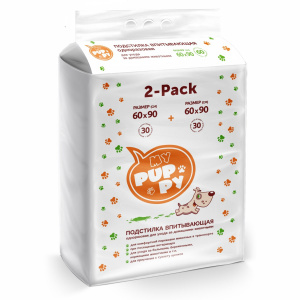 MY PUPPY 60х90 2-pack 60 adet