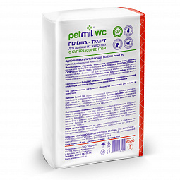 Petmil WC 60х90 5 adet