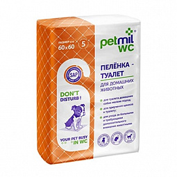 Petmil WC 60х60 5 adet