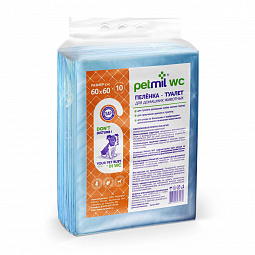Petmil WC 60х60 10 adet